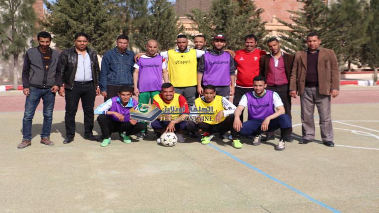 إنطلاق فعاليات الدورة الرياضية بمركز التكوين المهني بدارالشيوخ  (بالصور)