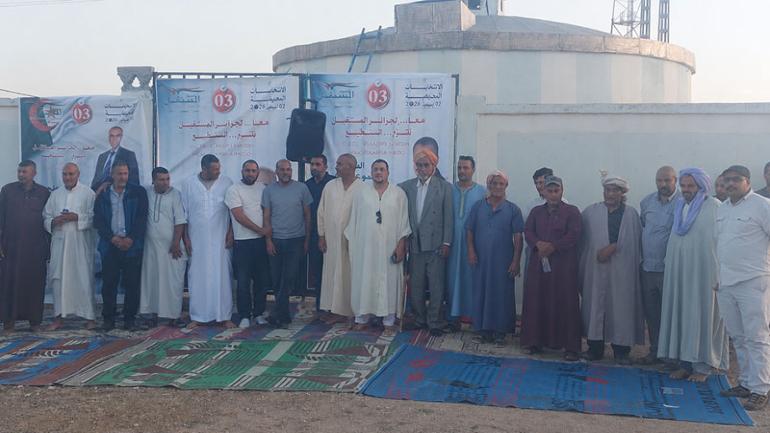 منطقة الظل تتكلم.. سكان “الجعيمة” يضعون ملفات الماء والغاز والبلدية الجديدة على طاولة مترشحي جبهة المستقبل