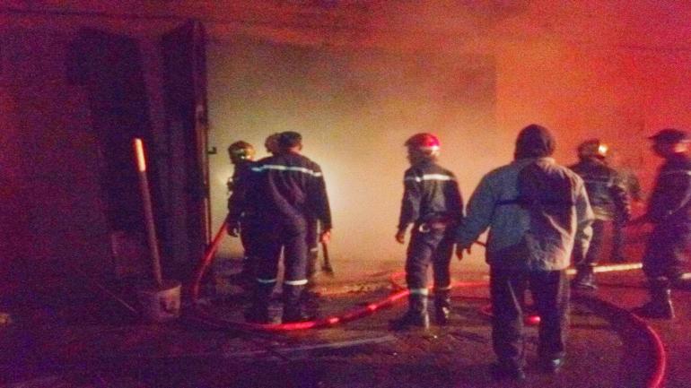 بالصور .. إحتراق بزار جواف للمرة الثانية