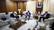 الجزائر تبحث مع البنك الدولي تعزيز التعاون في مجال الطاقة والمناجم وتطوير الطاقات المتجددة