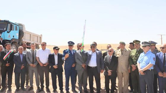 تبسة | وزير الأشغال العمومية يواصل زيارته الميدانية ويُعطي إشارة انطلاق مشروع ازدواجية الطريق الوطني رقم 83