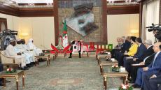 رئيس الجمهورية يجري محادثات موسعة مع وفد جمهورية النيجر