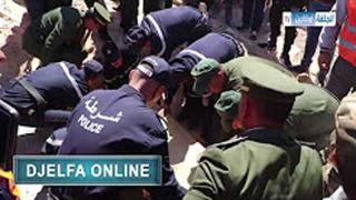 تشييع جثمان بن كعلول محمد ابن مدينة مسعد الى مثواه الاخير احد شهداء الطائرة العسكرية